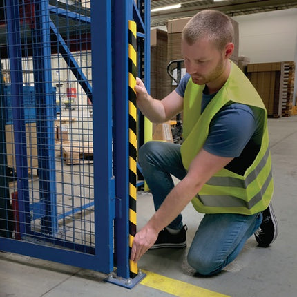 Protection d'angle Durable ( 9000480100 ) jaune/noir 1000 mm Type C25R