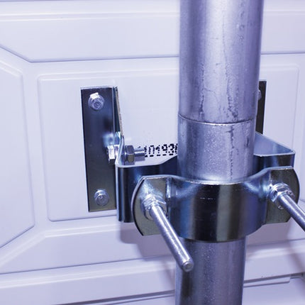 Miroir de circulation Dancop ( 9000490231 ) H600xL800mm plastique, rouge/blanc 22 m