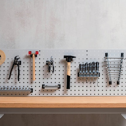 Bedrunka & Hirth Porte-outils SimplaClip ( 9000426501 ) B2xH6mm Crochet 45 ° Plaques perforées