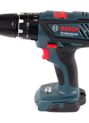 Bosch GSB 18-2-Li Plus Professional 18 V Akku Schlagbohrschrauber in L-Boxx mit 1x GBA 3,0 Ah Akku + Ladegerät + Bosch 5 tlg. Steinbohrer Set Impact 4 - 10 mm - Toolbrothers