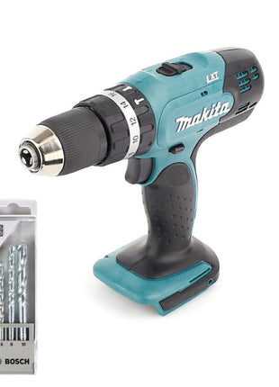 Makita DHP 453 Z Akku Schlagbohrschrauber 18 V 42Nm Solo + Bosch 5 tlg. Steinbohrer Set Impact 4 - 10 mm - Toolbrothers