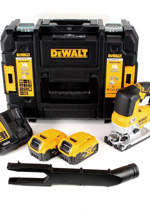 DeWalt DCS 334 P2 Akku Pendelhub Stichsäge 18V Brushless + 2x Akku 5,0Ah + Ladegerät + TSTAK - Toolbrothers