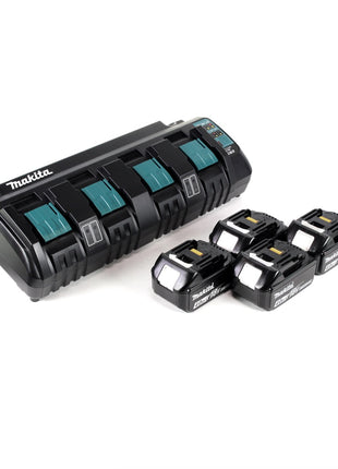 Makita Power Source Kit 18V mit DC 18 SF 4-fach Ladegerät + 4x BL1840B Akku 4,0Ah - Toolbrothers