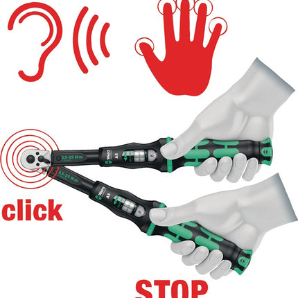 Clé dynamométrique Wera Click-Torque X 3 ( 8000377298 ) 20 - 100 Nm