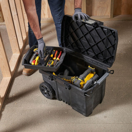 Stanley Boîte de montage ( 8002733296 ) mobile L610xP420xH400 mm poignée télescopique