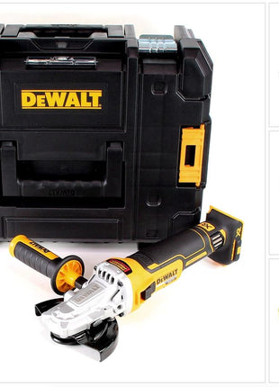 DeWalt DCG 405 FNT Akku Winkelschleifer 18V 125mm Brushless + TSTAK - ohne Akku, ohne Ladegerät - Toolbrothers