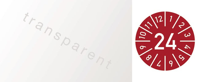 Plaquette de contrôle de câbles pour un an ( 9000477102 ) L25xL60 mm Film