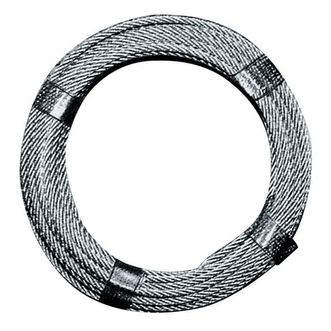 Fune metallica ( 1000134016 ) Ø 5,0 mm lunghezza 100 m 6 x 12 + 1 FE acciaio, zincato