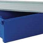 Couvercle ( 9000446907 ) L300xl200mm gris adapté aux bacs gerbables-pivotants