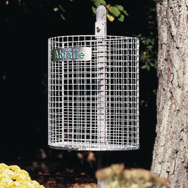 Corbeille à déchets ( 9194491022 ) H400xL430xP210mm 27 l avec fond perforé