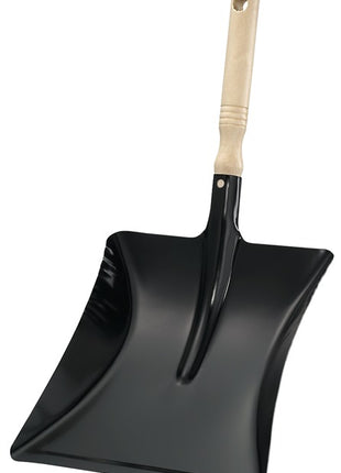 Recogedor (9000470282) con mango de madera metal pintado negro