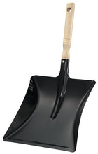 Recogedor (9000470282) con mango de madera metal pintado negro