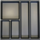 Compartimentage des tiroirs ( 4000870184 ) Hauteur frontale 60 mm 5 compartiments