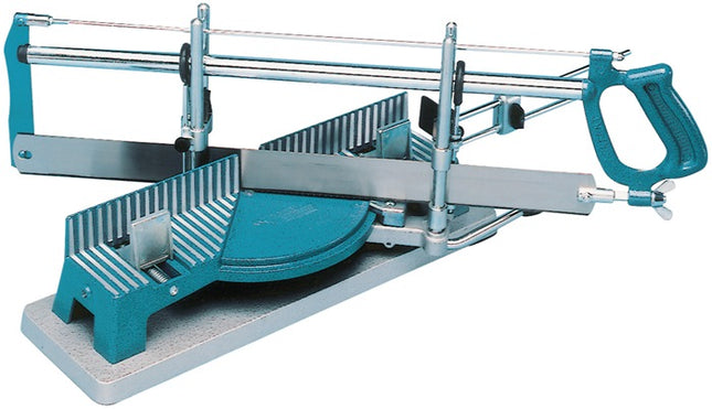 Scie à onglet PERFEKT III ( 4000814516 ) Longueur de lame 550 mm Hauteur de coupe 120 mm Moulage sous pression / Plaque Moulage sous pression