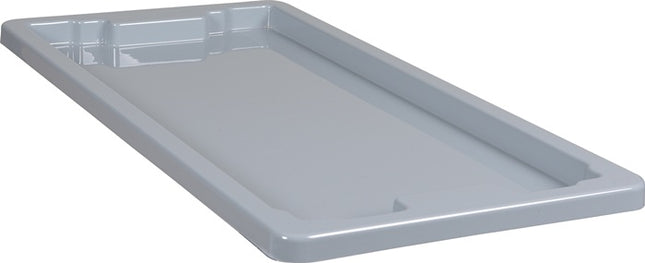 Couvercle ( 9000446953 ) L800xl400mm gris adapté aux bacs gerbables-emboîtables rotatifs