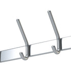 Portemanteau mural ( 3000284071 ) aluminium F1 naturel distance entre les crochets 150 mm