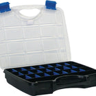 Boîte d'assortiment Basic Line ( 4000871449 ) L460xP350xH81mm transparent noir-bleu