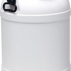 Fût à col large ( 9000450105 ) 68,0 l PE blanc avec couvercle rouge Ouverture de remplissage-Ø 282 mm