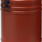 Fût à col large ( 9000450115 ) 75 l brun avec couvercle beige Ouverture de remplissage-Ø 354 mm