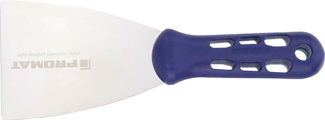 Spatule de peintre ( 4000816549 ) Largeur 80 mm poli brillant acier inoxydable résistant aux acides