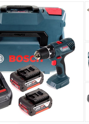 Bosch Professional GSR 18V-21 Akku Bohrschrauber 18V 55Nm + 2x Akku 5,0Ah + Ladegerät + L-Boxx - Toolbrothers