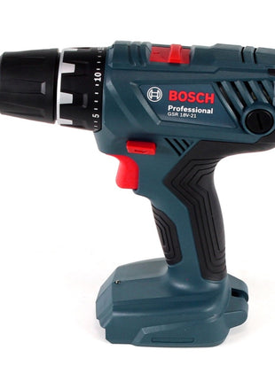 Bosch Professional GSR 18V-21 Akku Bohrschrauber 18V 55Nm + 1x Akku 6,0Ah + L-Boxx - ohne Ladegerät - Toolbrothers