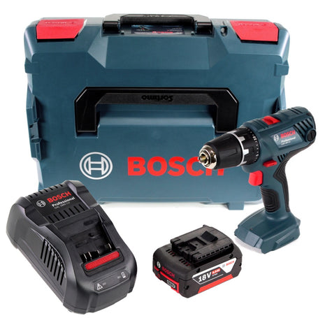 Bosch Professional GSR 18V-21 Akku Bohrschrauber 18V 55Nm + 1x Akku 6,0Ah + Ladegerät + L-Boxx - Toolbrothers