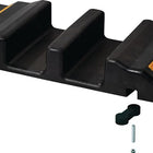 Pont de tuyau en caoutchouc ( 4000350065 ) L850xl380xH90mm 6 bandes réfléchissantes