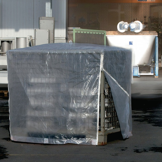 Couverture de box grillagé ( 4000819079 ) largeur 850 x longueur 1250 mm avec fermeture éclair