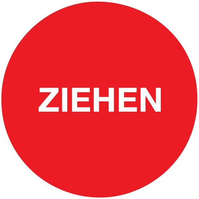 Autocollant de porte ( 3000277040 ) Ø 50 mmLxB Film autocollant