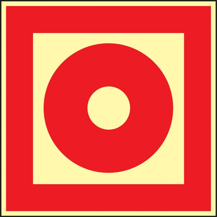 Symbole de protection incendie BGV A8 (3000277577) L148xL148 mm feuille