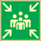 Pictogramme BGV A8 ( 3000277470 ) L148xl148 mm plastique