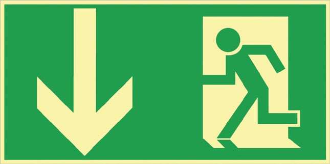 Pictogrammes de sauvetage BGV A8 ( 3000277453 ) L297xl148 mm Film