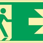 Signal de secours DIN EN ISO 7010 ( 9000477436 ) L297xl148 mm Film