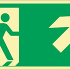 Signal de secours DIN EN ISO 7010 ( 9000477440 ) L297xl148 mm Plastique