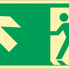 Signal de secours DIN EN ISO 7010 ( 9000477442 ) L297xl148 mm Plastique