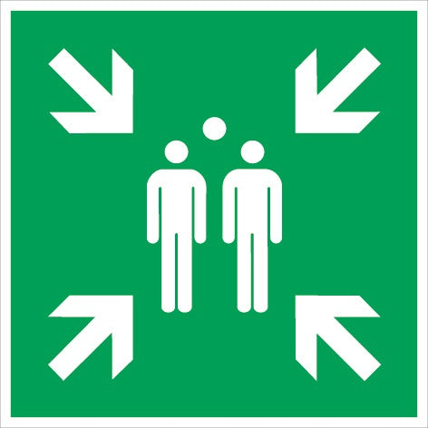 Pictogrammes ASR A1.3/DIN EN ISO 7010 ( 9000477470 ) L400xl400 mm Aluminium