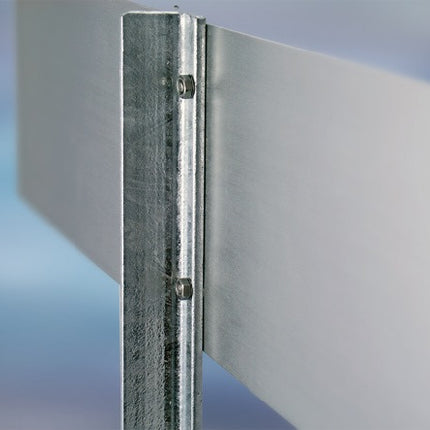 Poteau en acier ( 3000277691 ) avec plaque de base pour la signalisation de parking