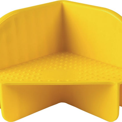 Coin d'empilage ( 9000451051 ) jaune plastique
