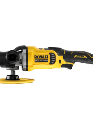 DeWalt DCM 849 E2 Akku Exzenter Poliermaschine 18 V 180 mm Brushless + 2x Powerstack Akku 1,7 Ah + Ladegerät