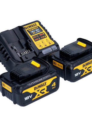 DeWalt DCM 849 M2 akumulatorowa polerka mimośrodowa 18 V 180 mm bezszczotkowa + 2x akumulator 4,0 Ah + ładowarka