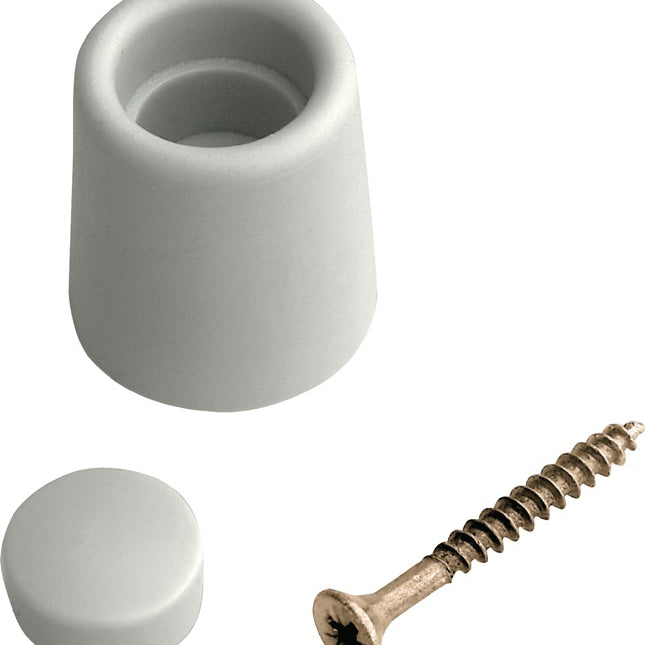 Butoir de porte ( 3000259026 ) Ø 29 mm hauteur 35 mm montage sur cheville