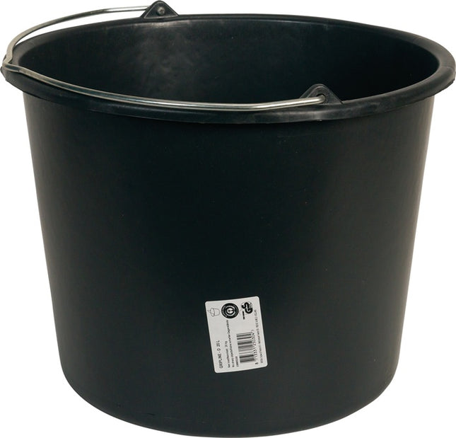 Seau de chantier GRIPLINE D ( 4000819011 ) 20 l plastique