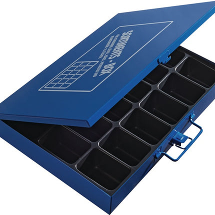 Boîte d'assortiment ( 4000871450 ) L330xP240xH50mm bleu