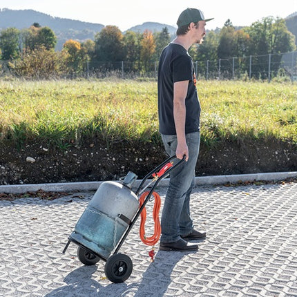 Chariot de transport de bouteilles Rothenberger Industrial ( 9000443080 ) L485xl500xH1020mm pour bouteille de propane de 5-11 kg