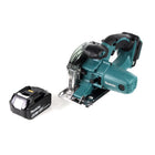 Makita DCS 552 G1 18 V Akku Metall Handkreissäge 136 mm + 1x 6,0 Ah Akku + Sägeblatt und Schutzbrille - ohne Ladegerät - Toolbrothers