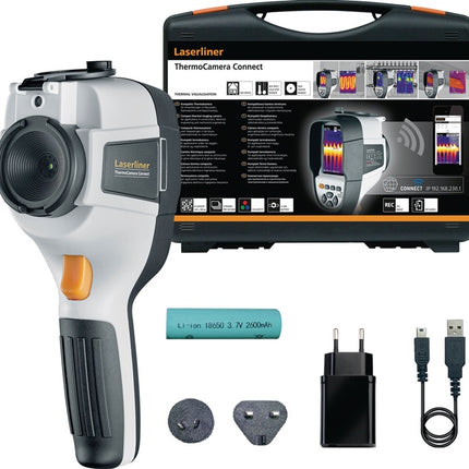 Laserliner Caméra thermique ThermoCamera Connect ( 4000858090 ) 240 x 320 pixels -20°C - 350 °C