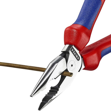 Knipex pince combinée pointue ( 8002875243 ) longueur 185 mm noir atramenté
