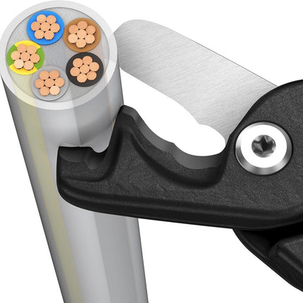 Knipex coupe-câbles StepCut XL ( 8004039101 ) longueur 225 mm revêtement plastique