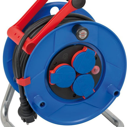 Brennenstuhl Enrouleur de câble Garant ( 8000337573 ) 25 m caoutchouc-néoprène 3 x 1,5 mm² plastique IP44